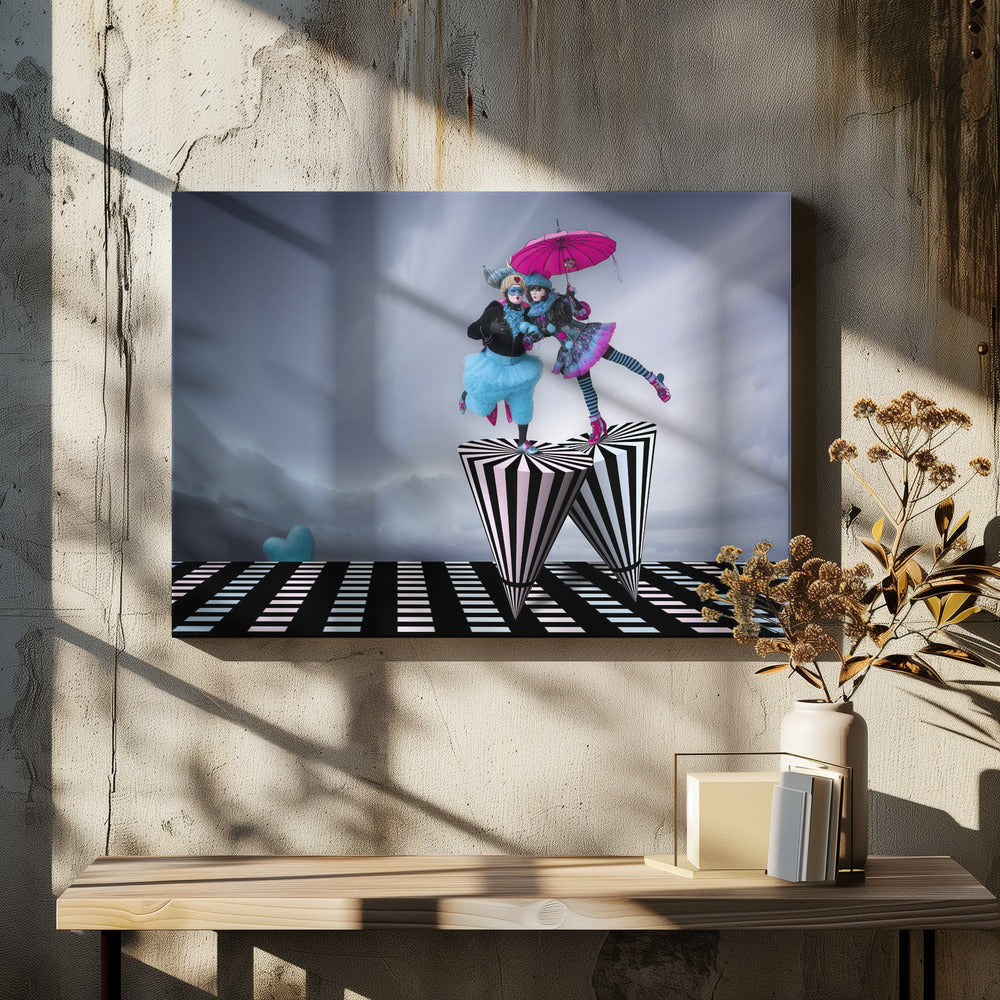 Spinning on the Runway of Love | Canvas