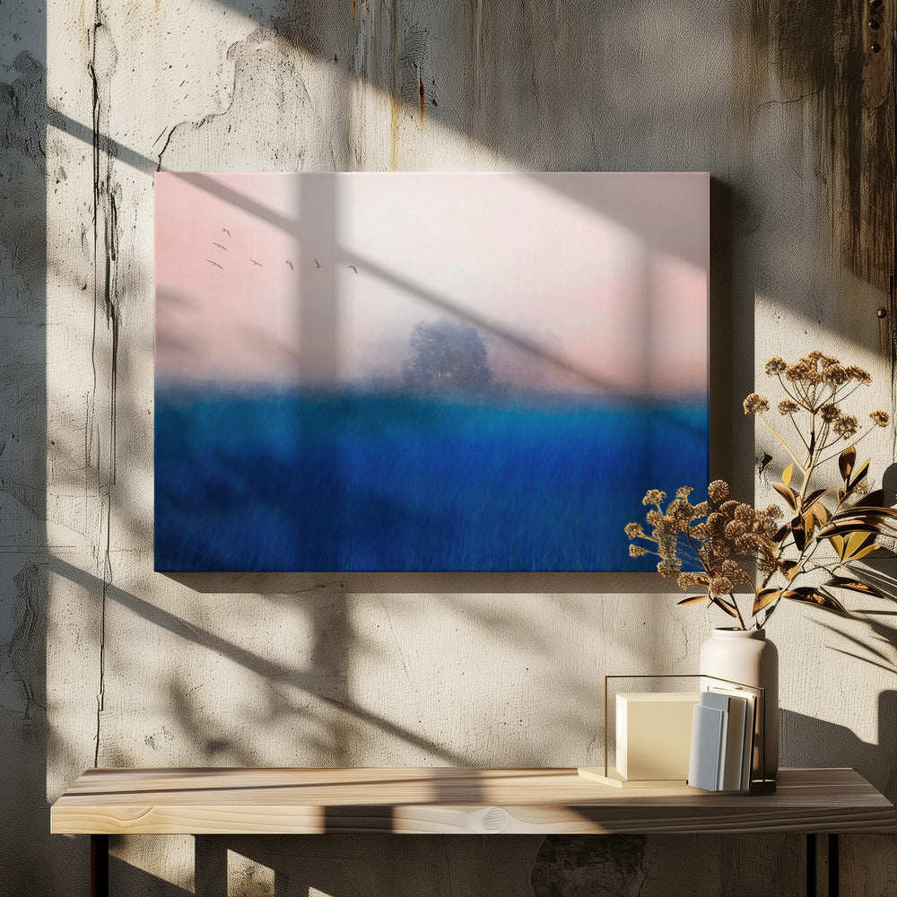 L'arbre sur le bleu | Tableaux sur Toile