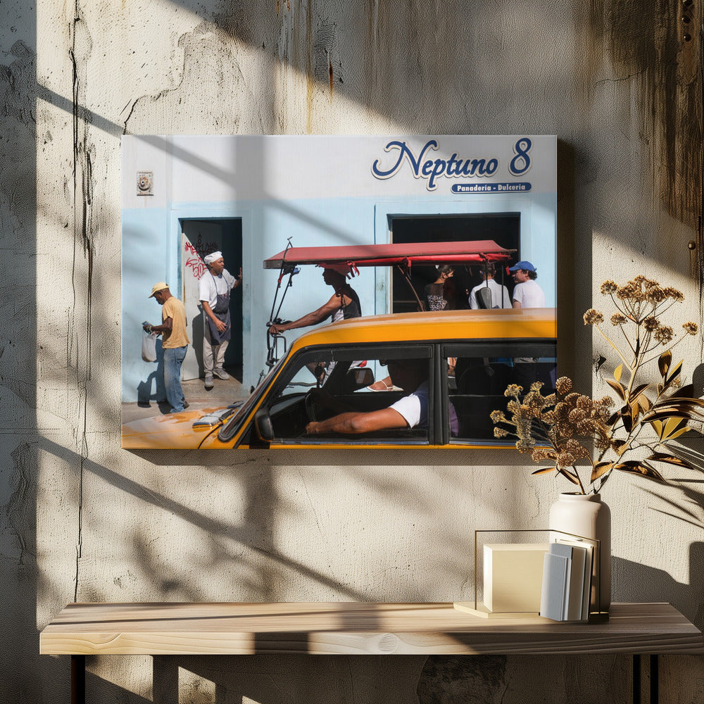 La vie dans les rues cubaines | Tableaux sur Toile