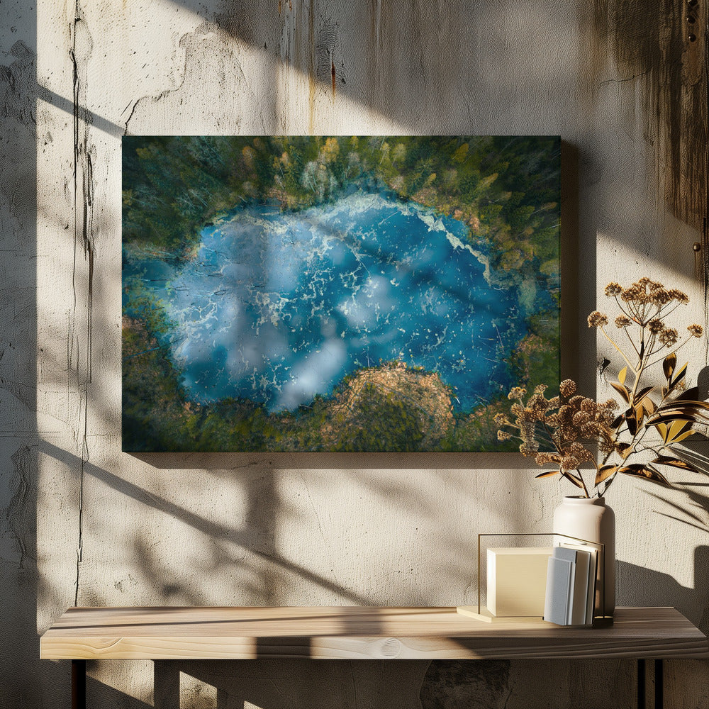 Nuages dans le miroir | Tableaux sur Toile