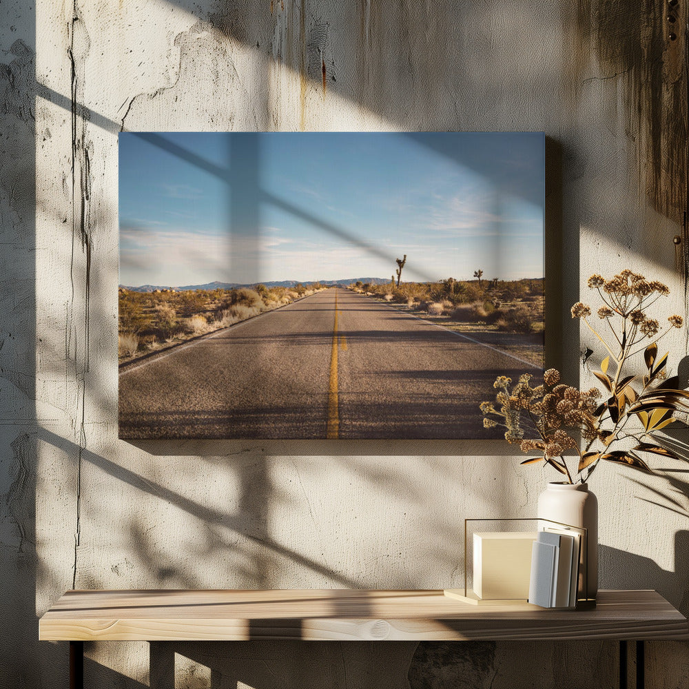 Route de Joshua Tree | Tableaux sur Toile