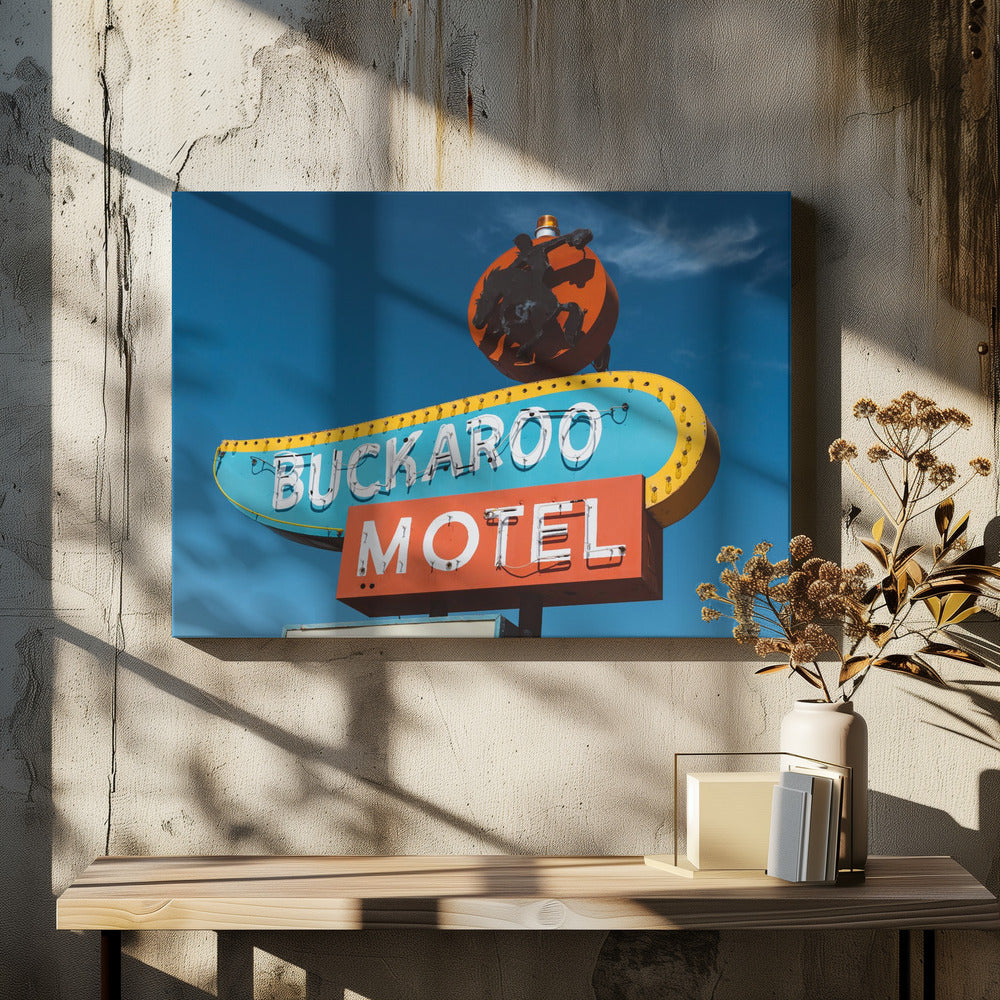 Motel Buckaroo | Impresiones en Lienzo