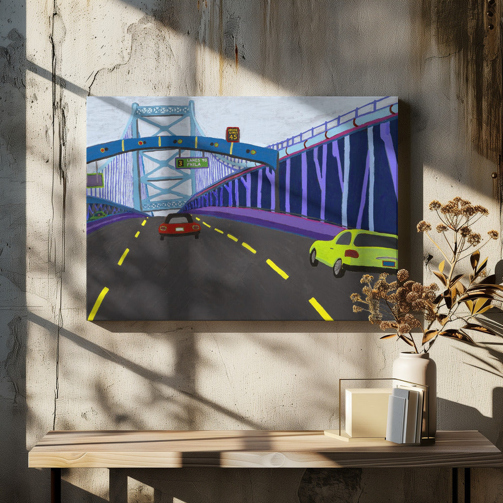 Puente Ben Franklin | Impresiones en Lienzo