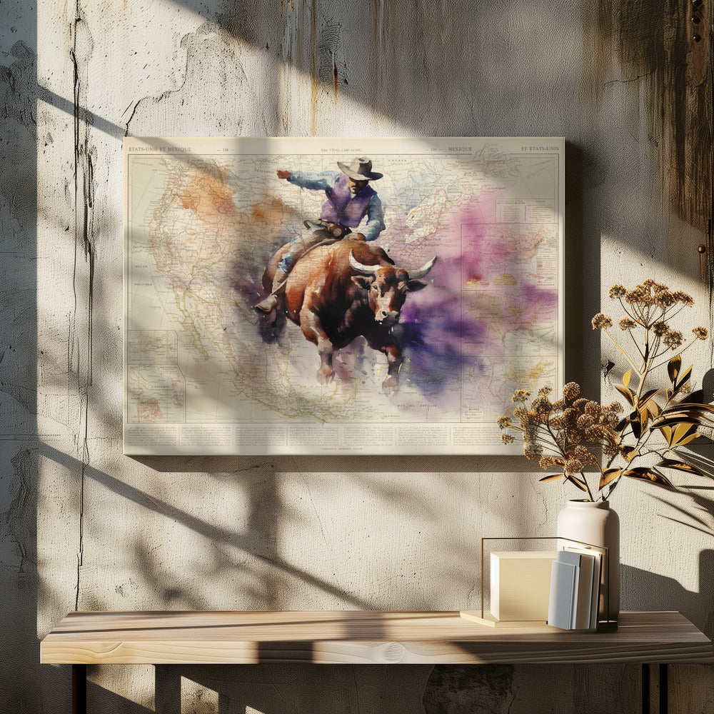 Cavaliere del Toro | Stampe su Tela