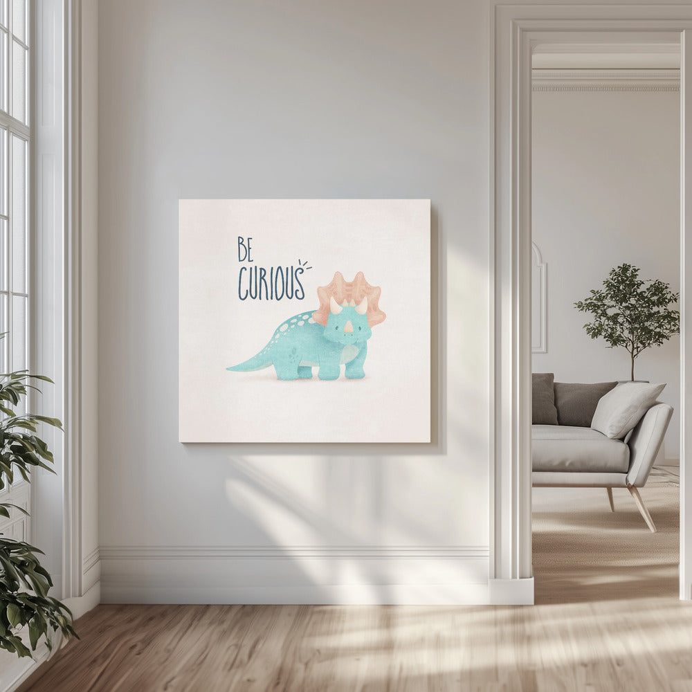 Dino Blad Nek | Canvasprints