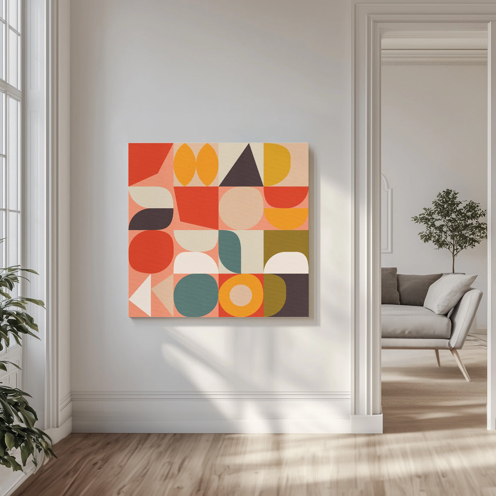 Bauhaus Ny 4 | Lerretsbilder