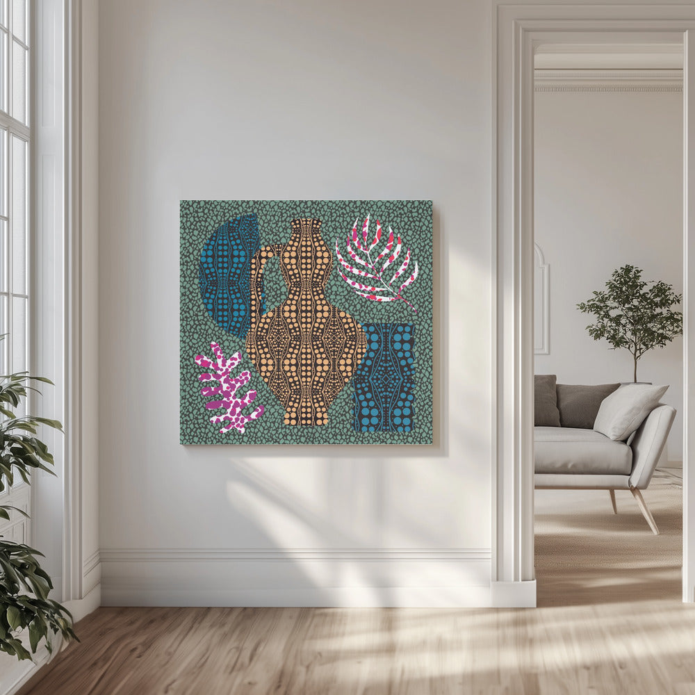 Mosaic Bohemian Composition | Canvas