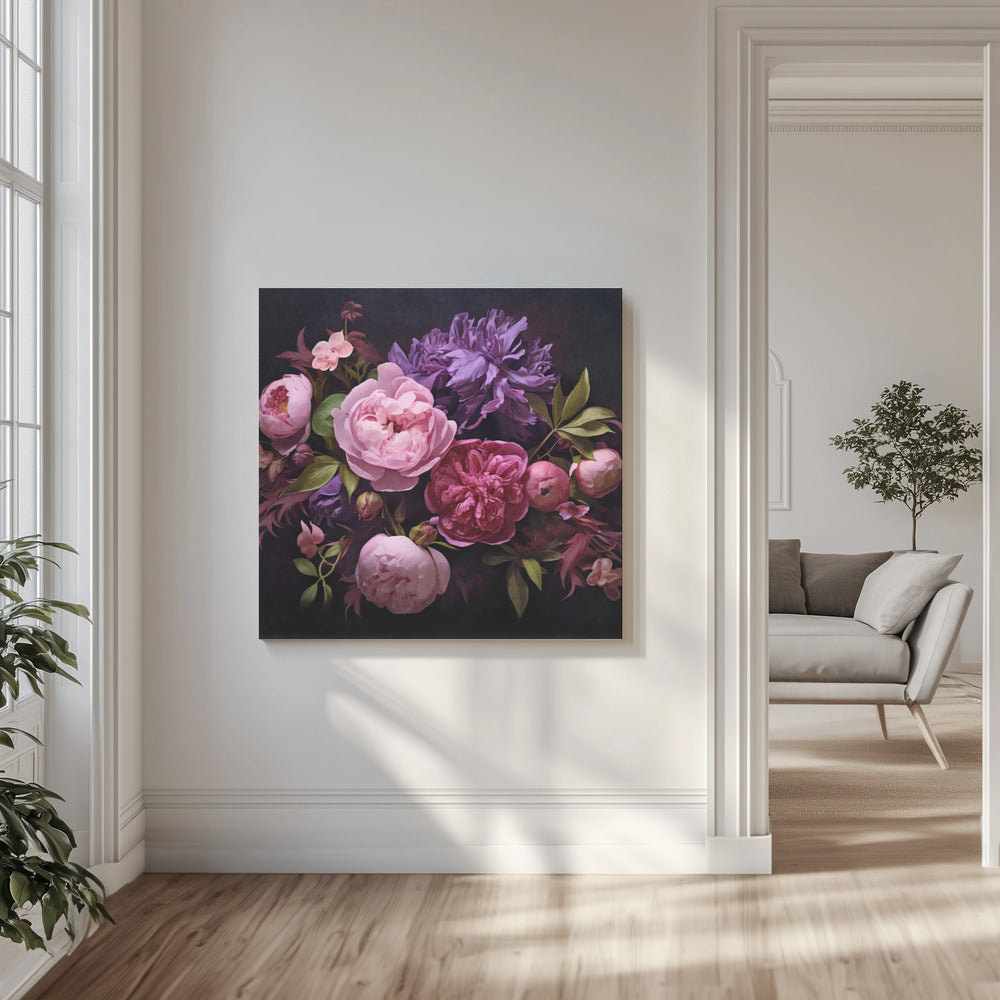 Vårblombukett | Canvas