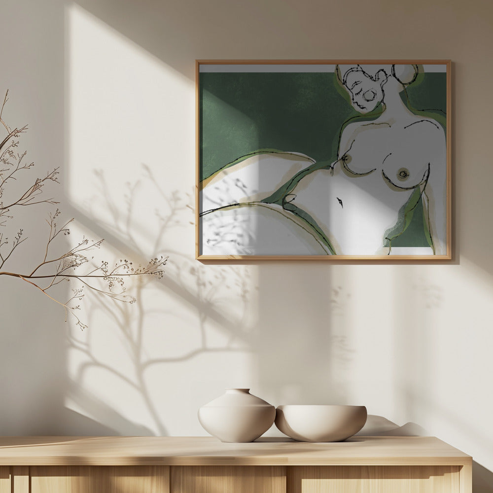 Sensuality (Green Version) | Poster