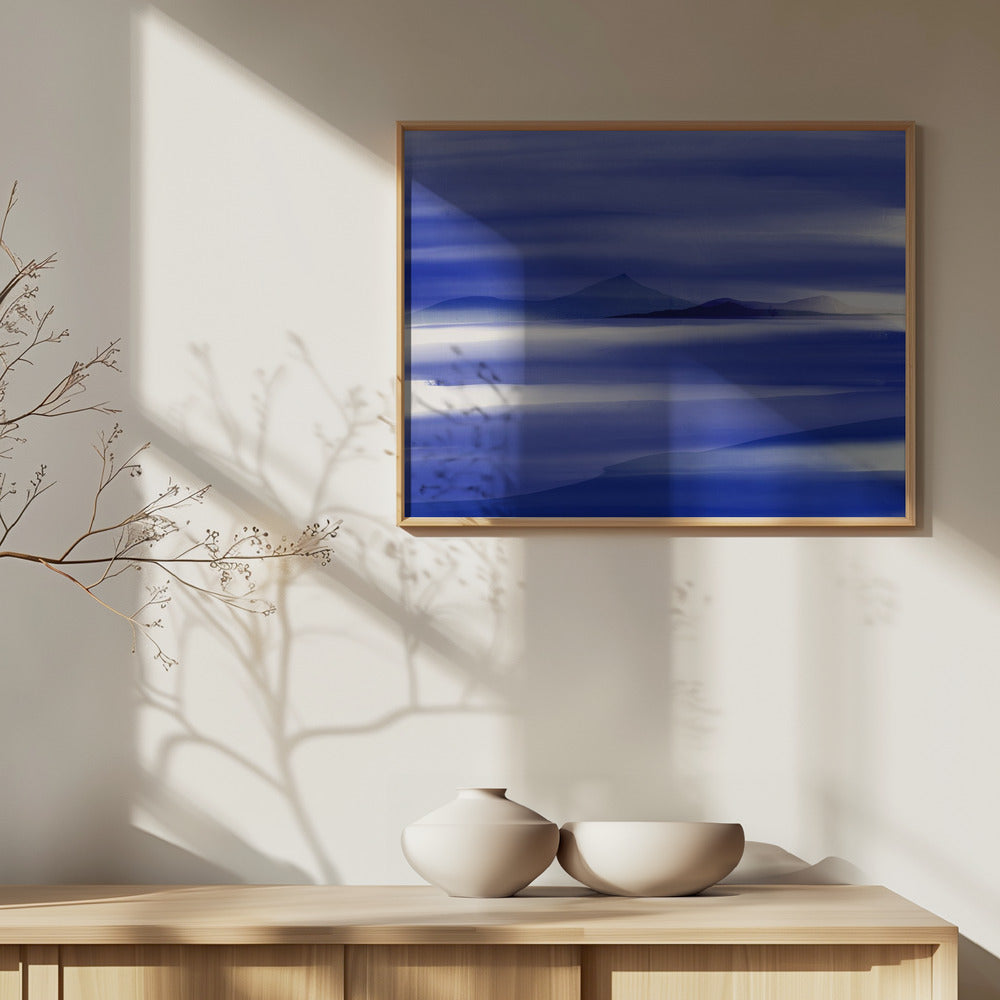 Pure Blue nature | Poster