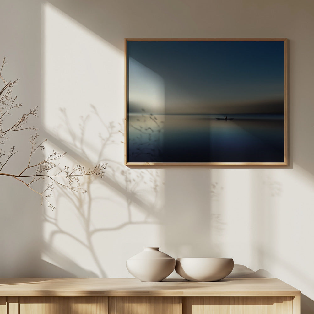 allein irgendwo | Poster - Kunstdruck