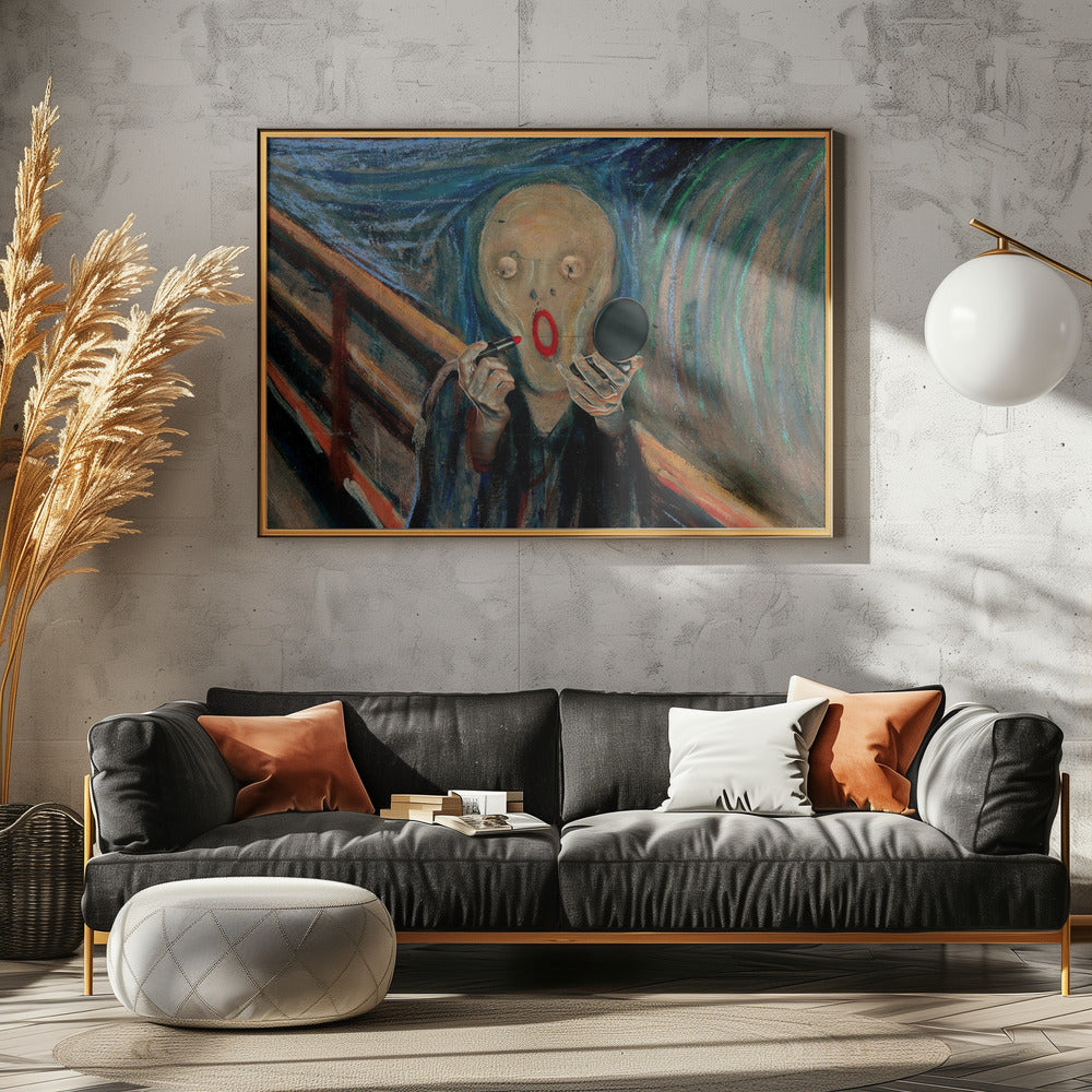 Skrikande smink | Poster