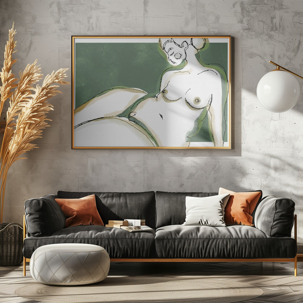 Sensuality (Green Version) | Poster