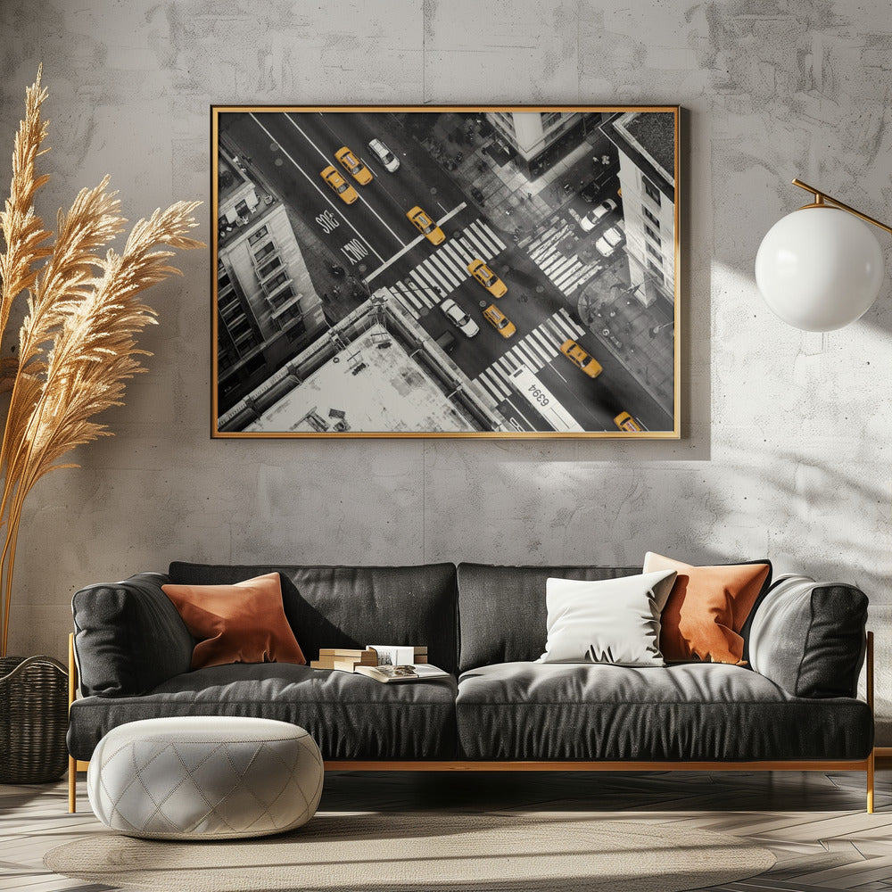 Gelber Fluss | Poster - Kunstdruck