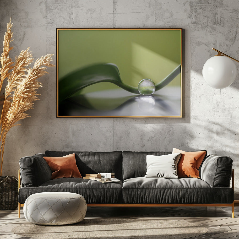 Grüne Harmonie | Poster - Kunstdruck