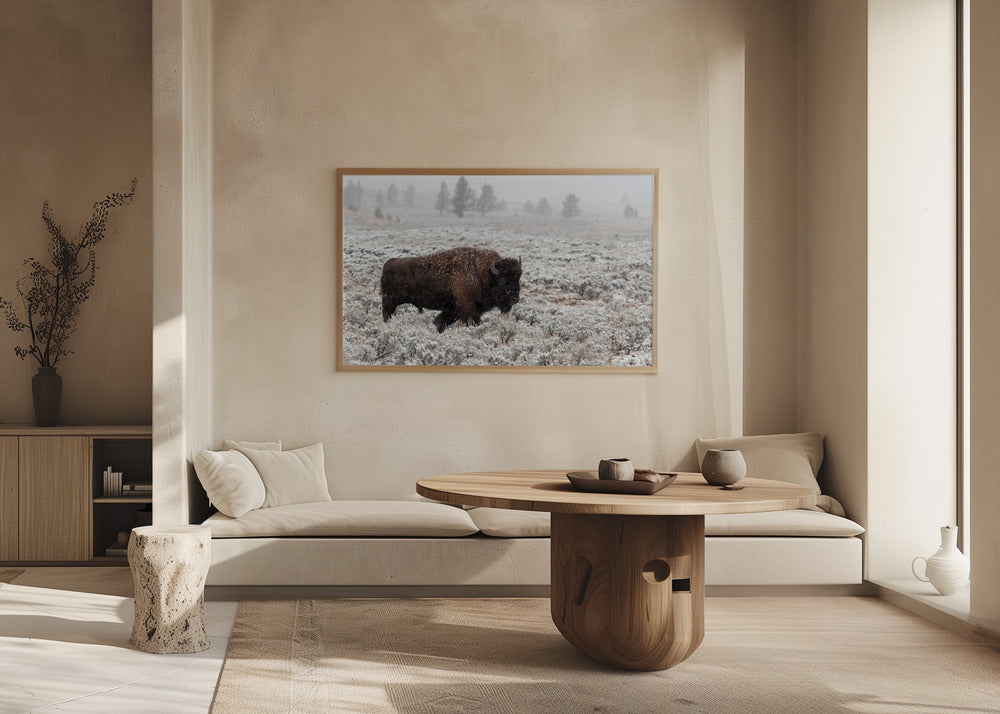 Yellowstone a finales de otoño | Posters  - Impresiones de Arte