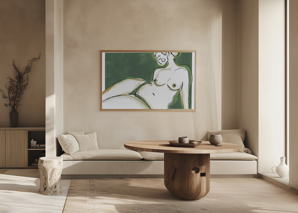 Sensuality (Green Version) | Poster
