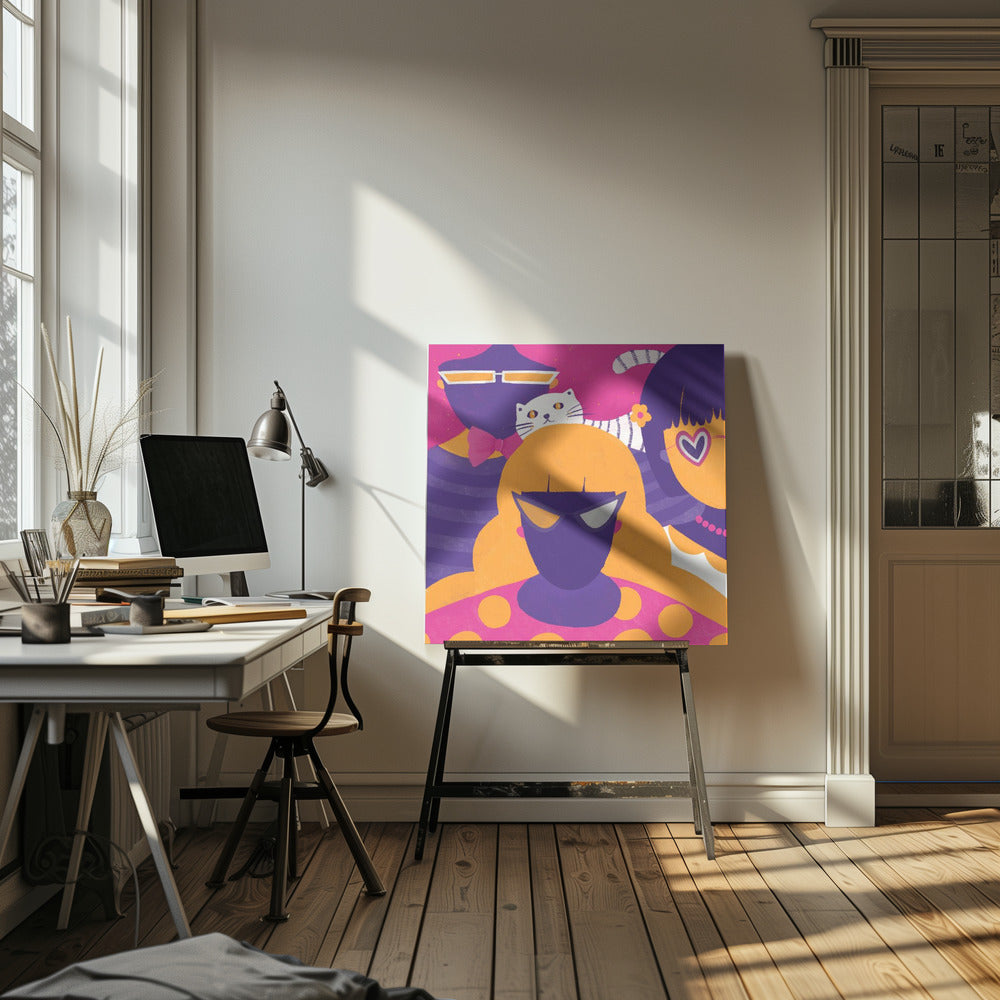 Femmes | Tableaux sur Toile