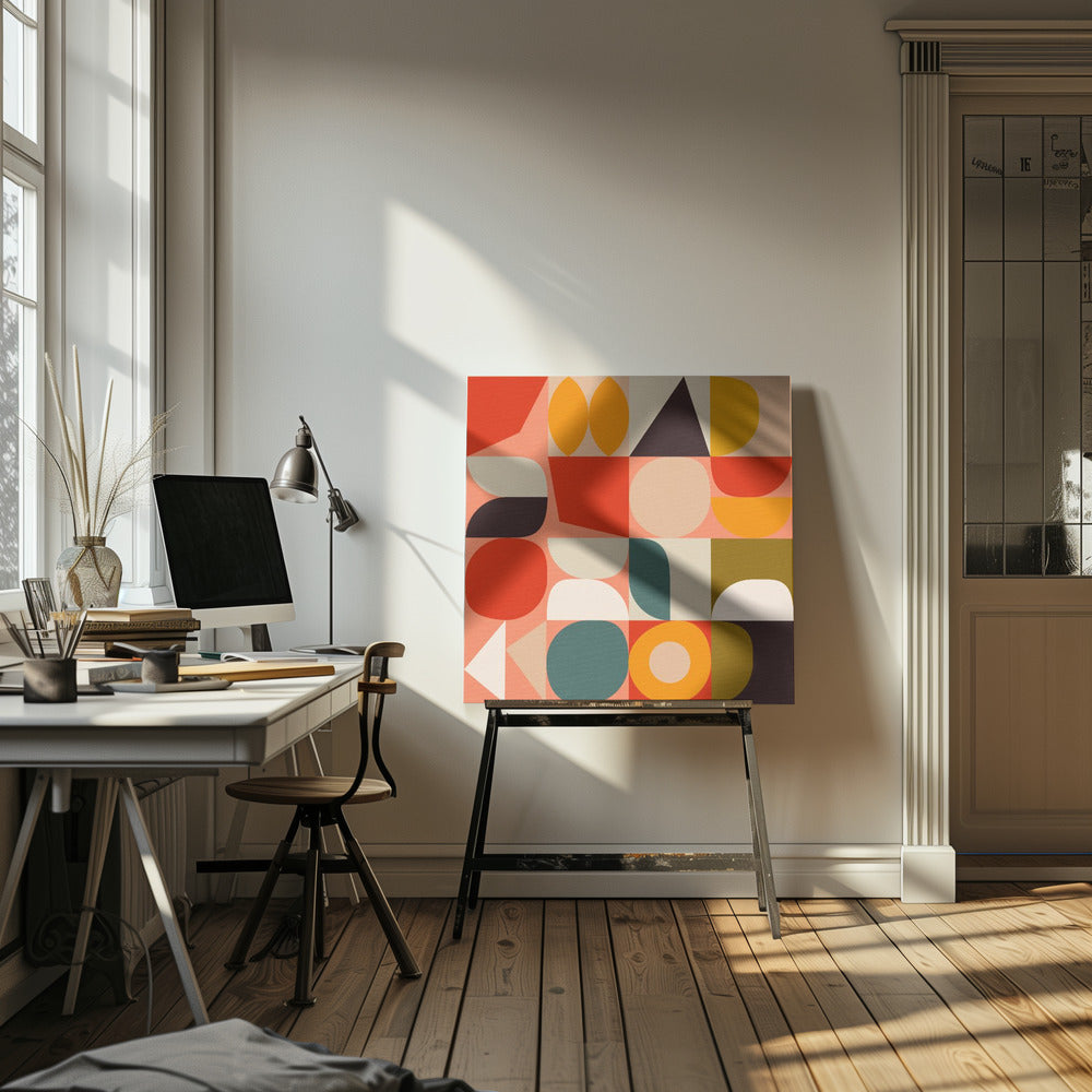 Bauhaus Ny 4 | Lerretsbilder