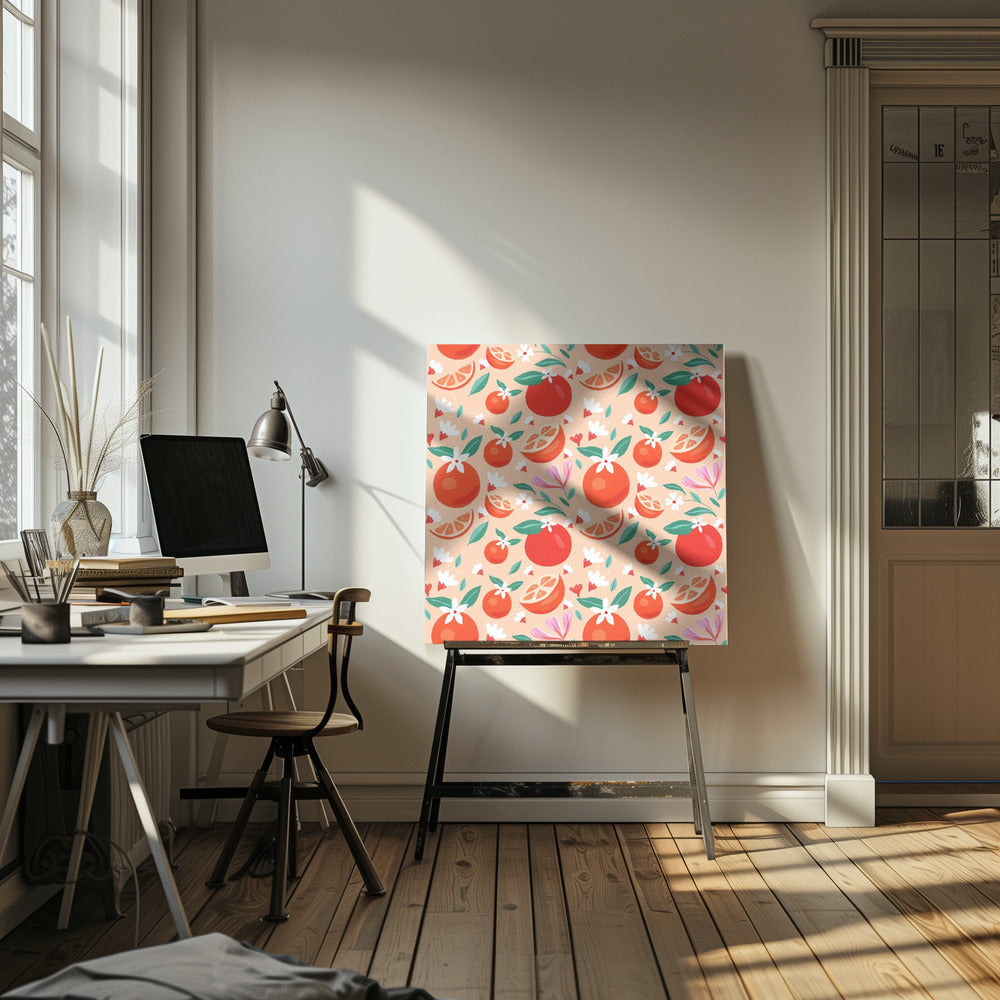 Citrus Pattern | Canvas