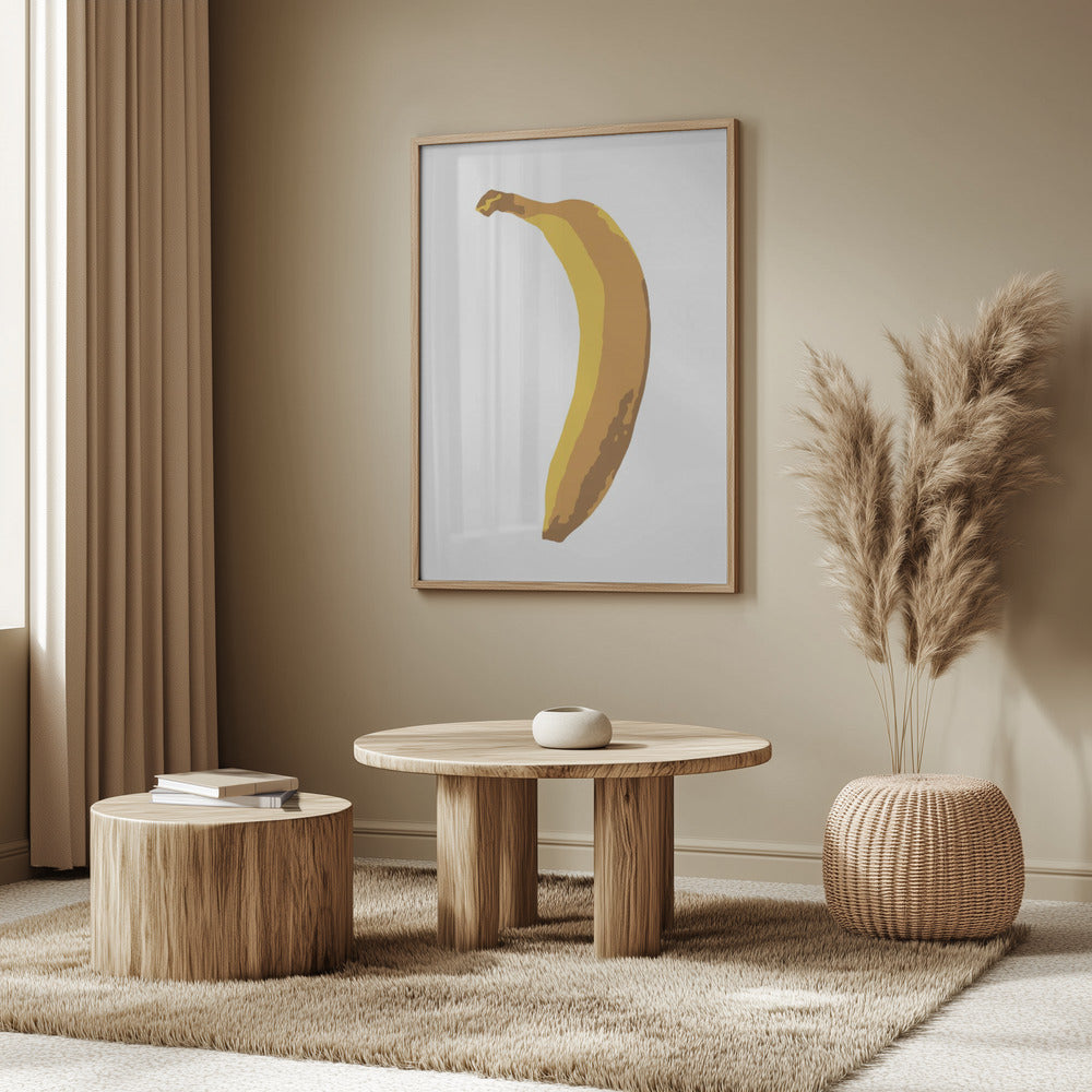 Banane simple | Posters - Affiche Artistique