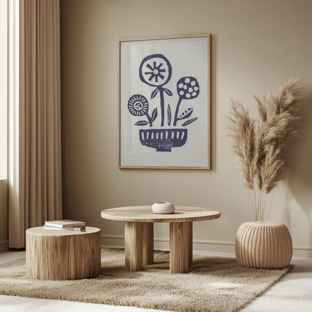 Inhemska blommor | Poster