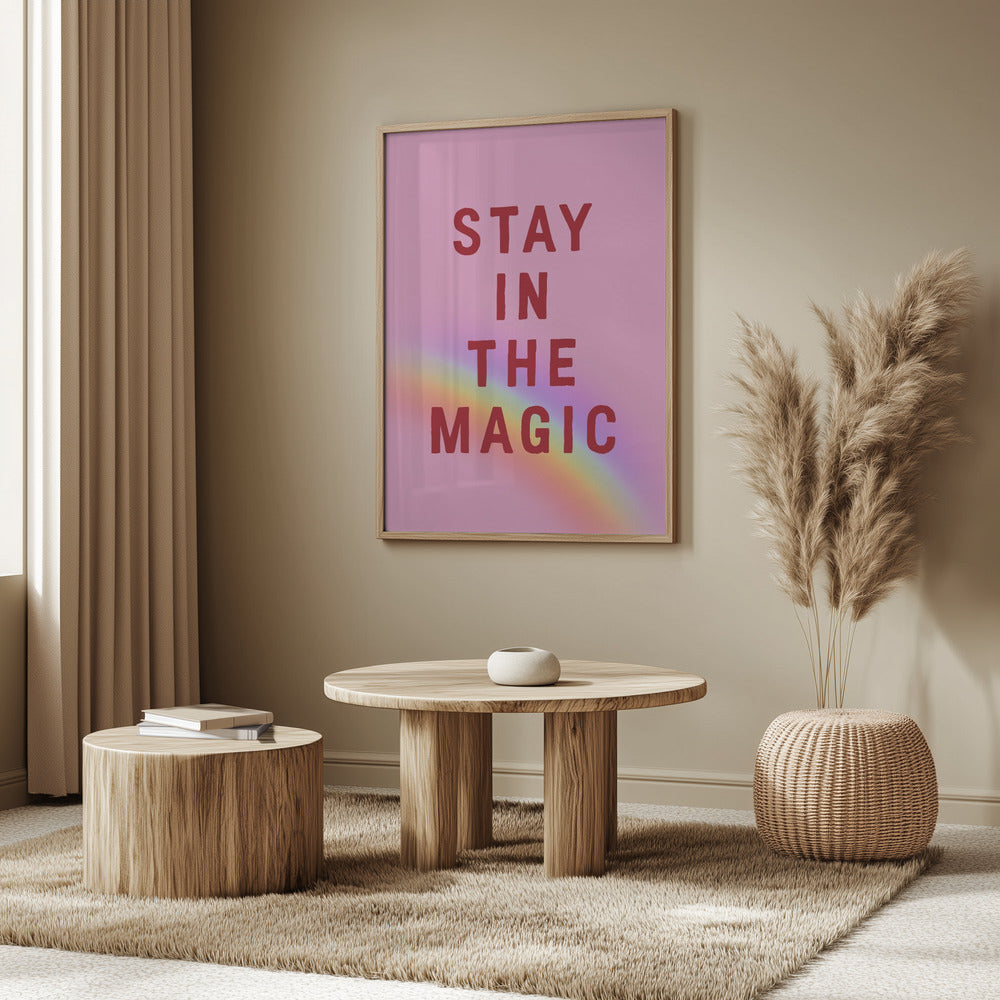 Stanna kvar i magin | Poster