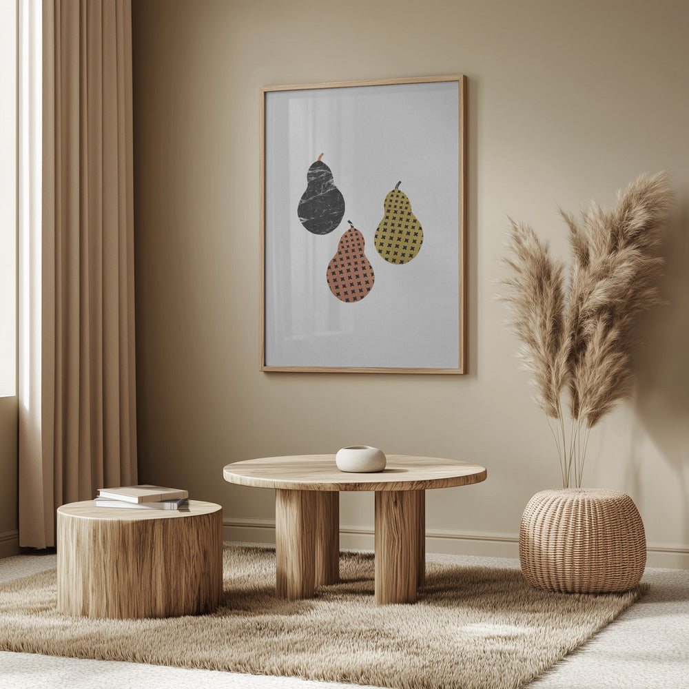 Scandi Pears | Poster