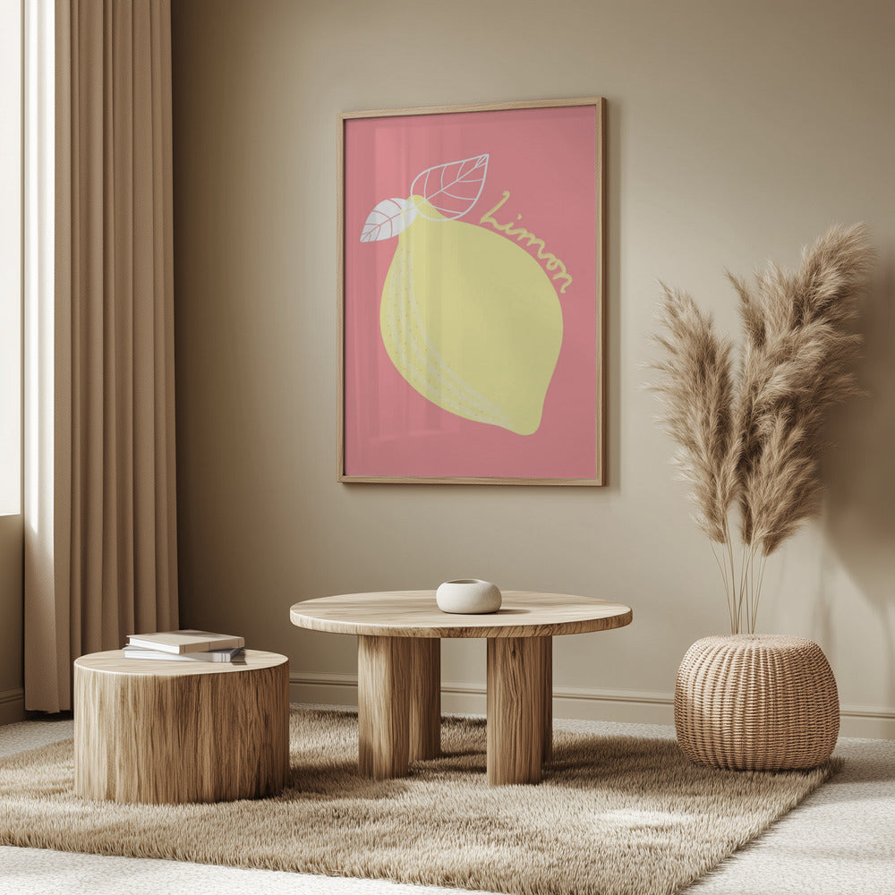 Yellow Citrus Charm | Poster