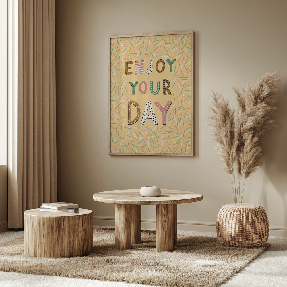 Nyd din dag | Plakater - Kunsttryk