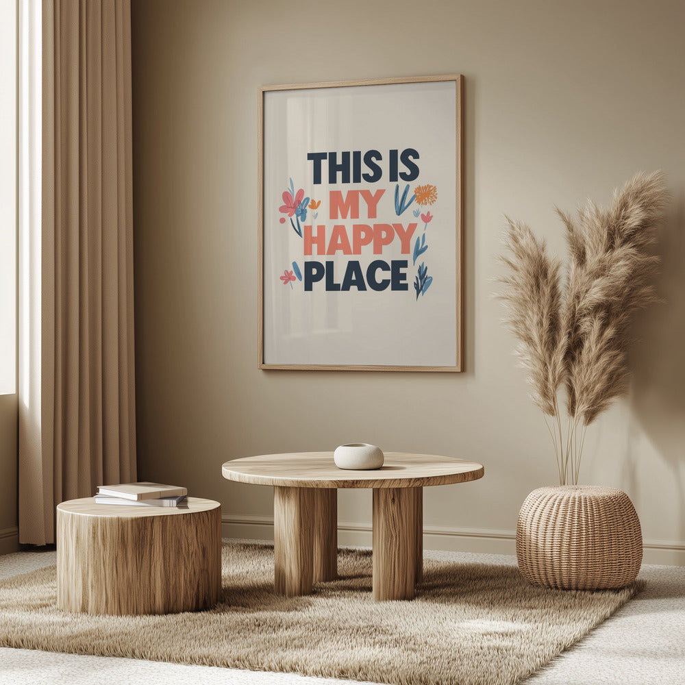 Das ist mein glücklicher Ort | Poster