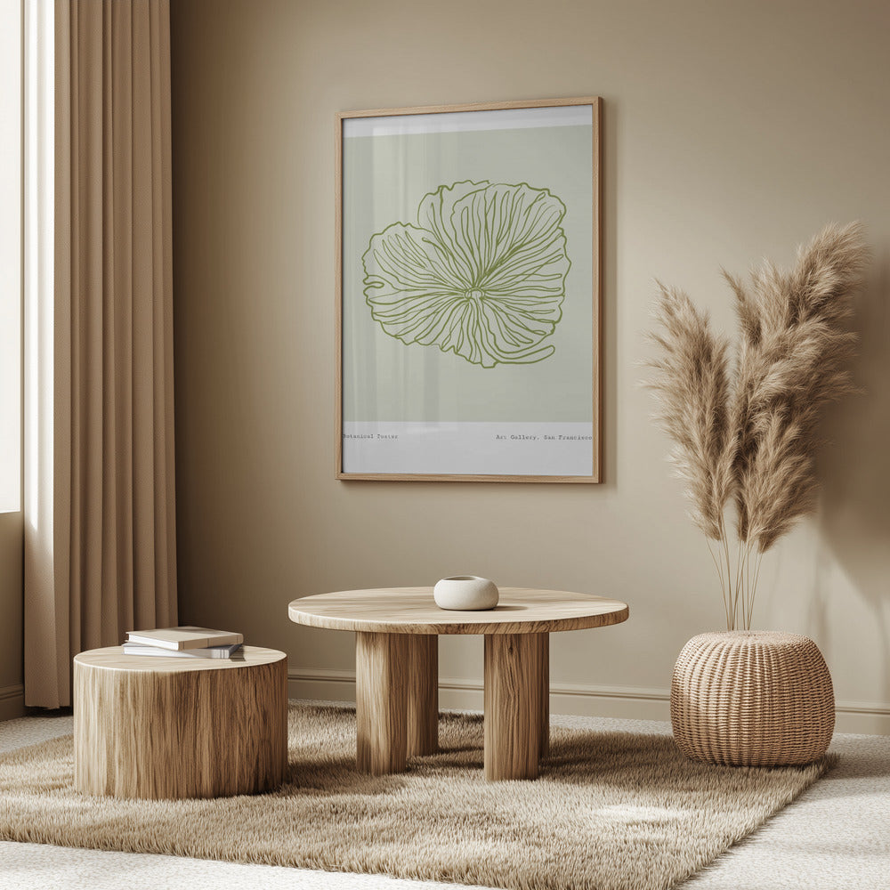 Floral Line Harmony | Poster