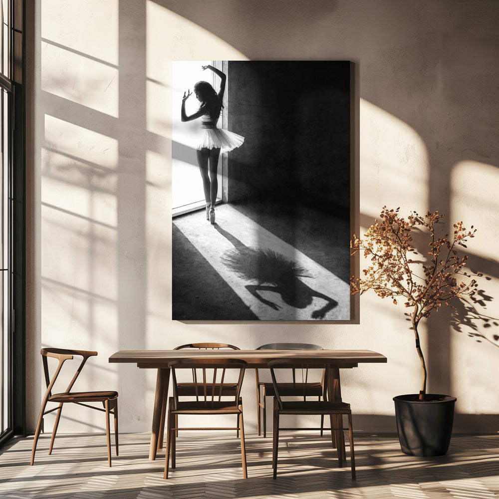 Danza de las sombras | Impresiones en Lienzo
