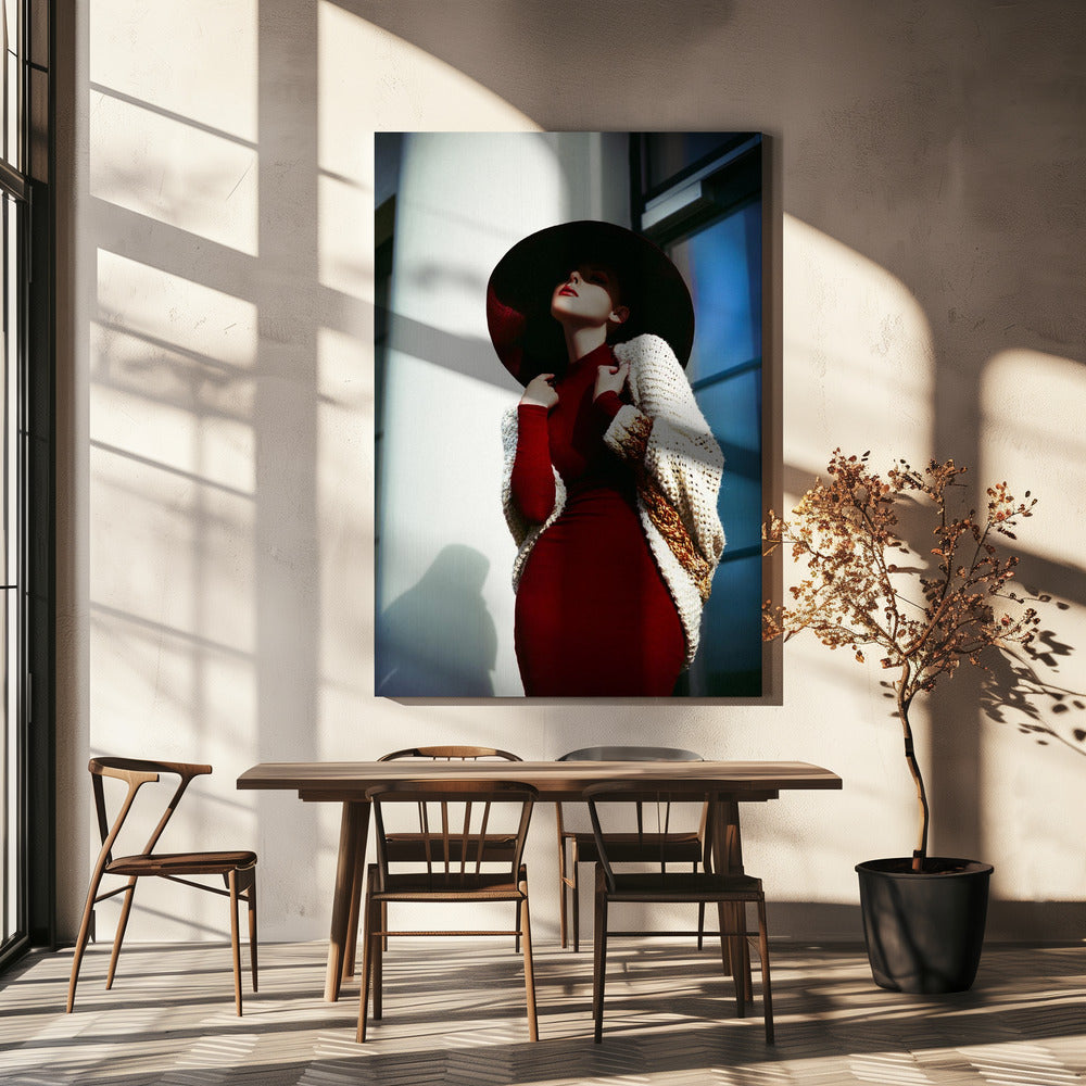 Eleganz im Schatten | Leinwand-Bilder
