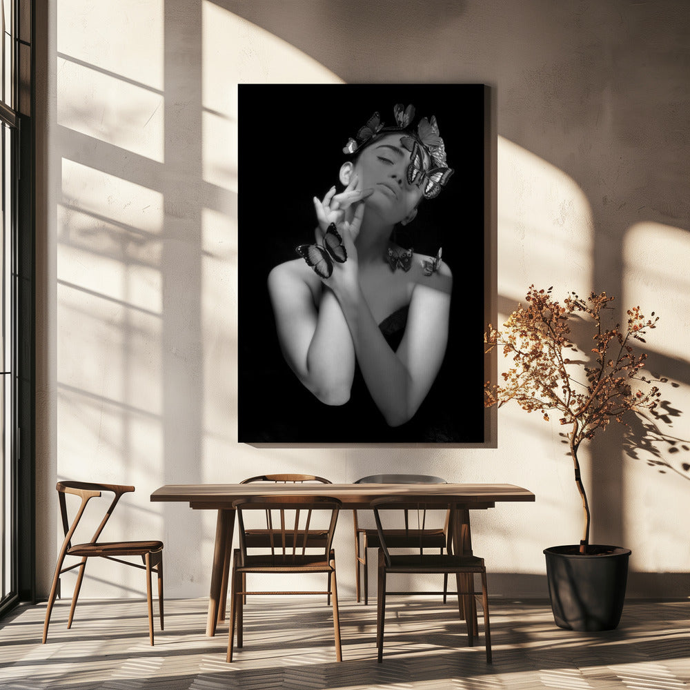 LA PASSION DE L'ÉLÉGANCE EN MONOCHROME | Tableaux sur Toile
