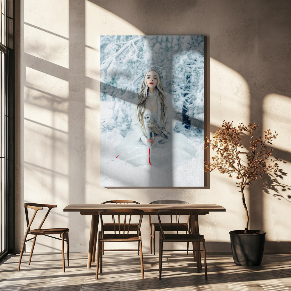 Serenità innevata | Stampe su Tela