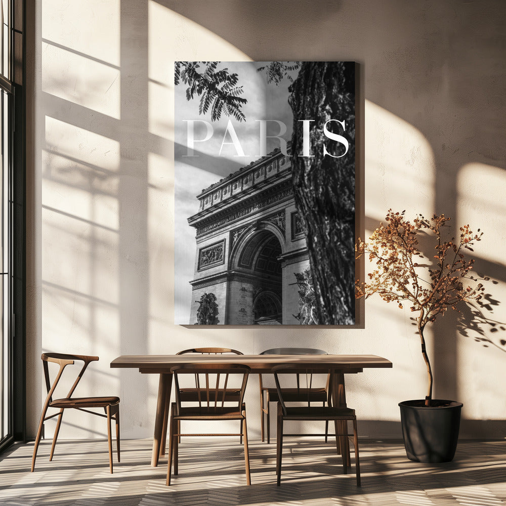 Paris-tekst 7 | Lerretsbilder
