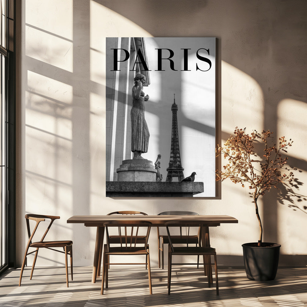 Testo di Parigi 5 | Stampe su Tela