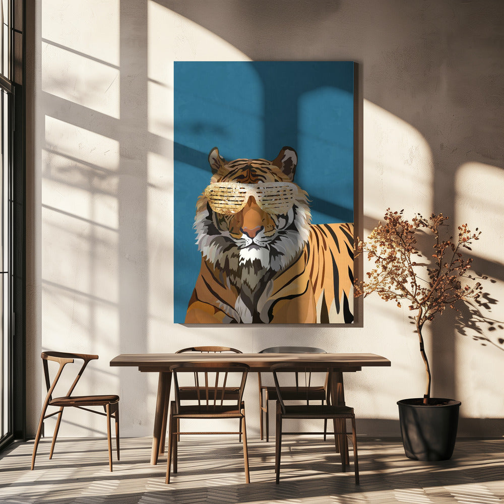 Hiphop-tigern | Canvas