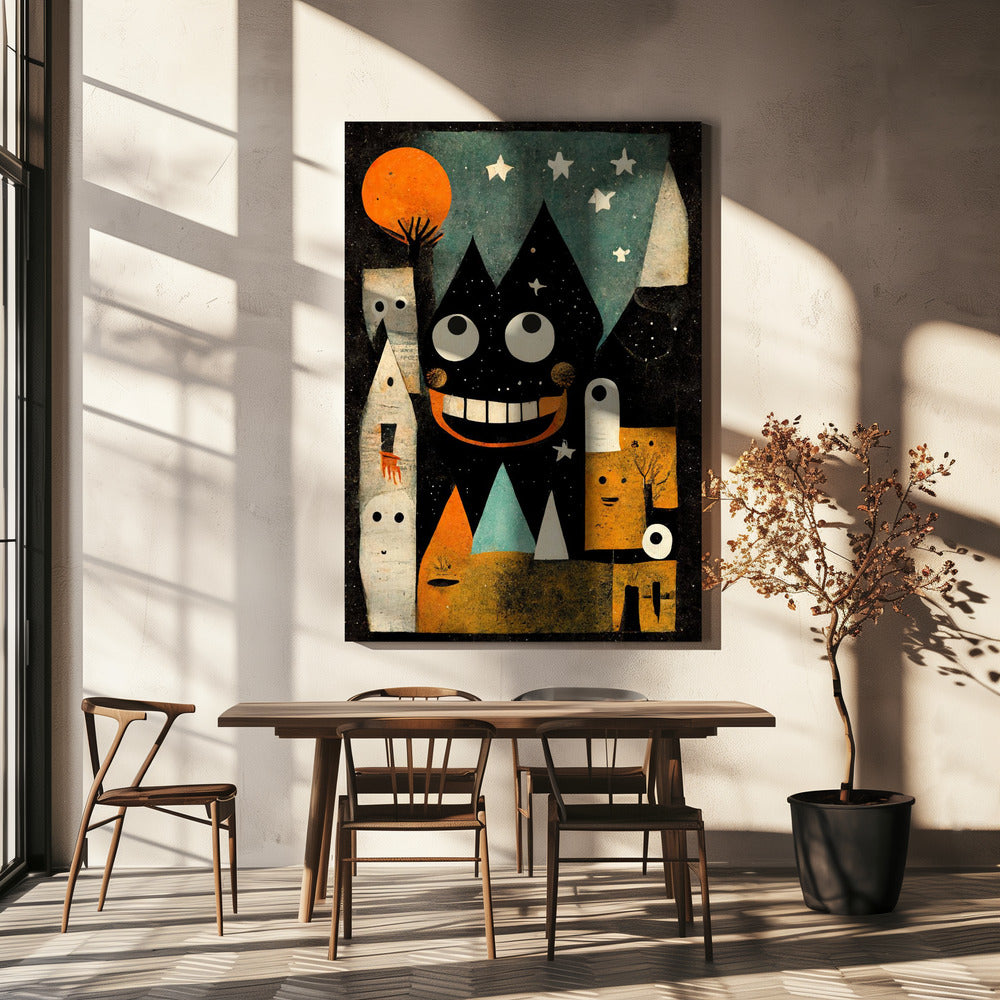 Monsterstad | Canvasprints