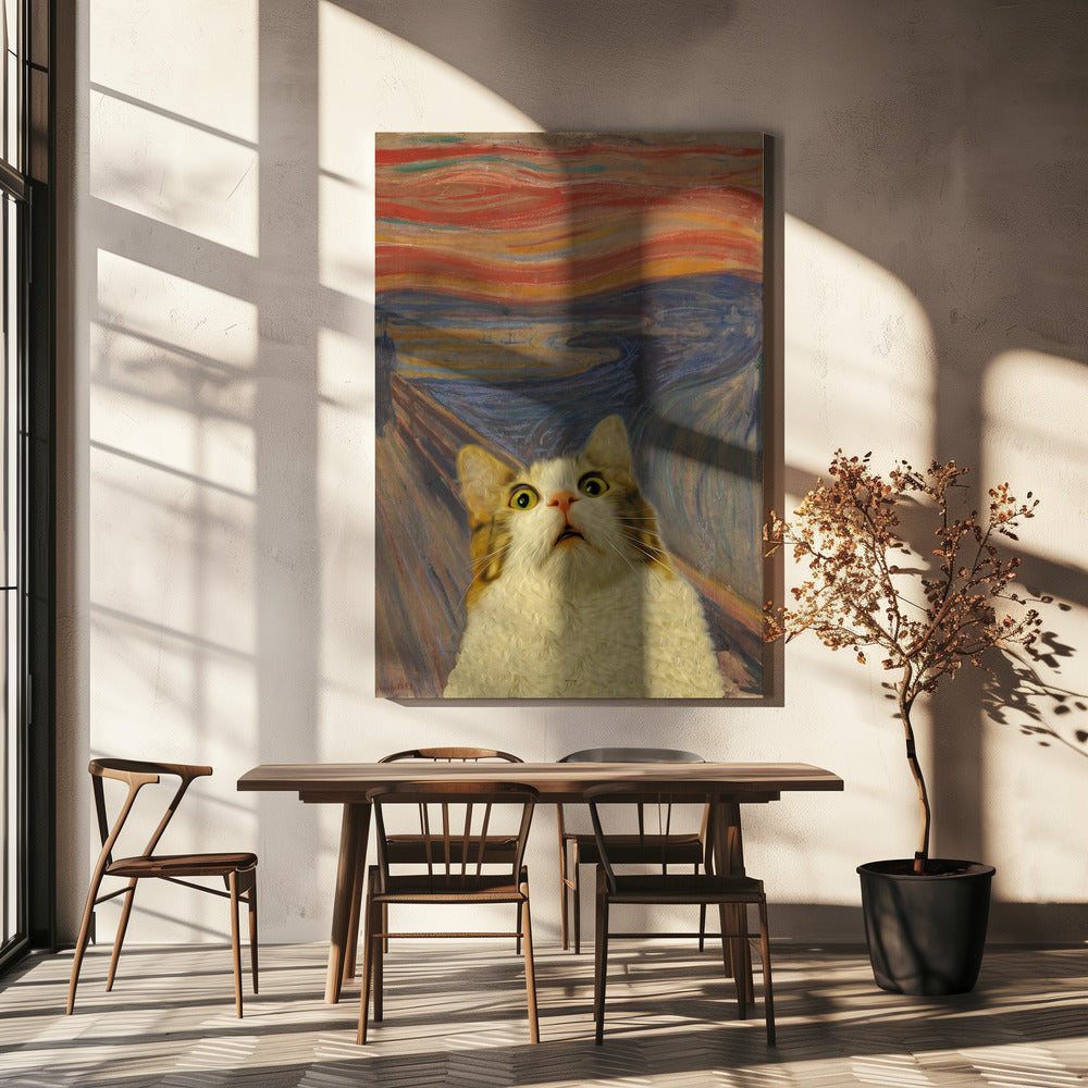 Das Miauen 02 | Leinwand-Bilder