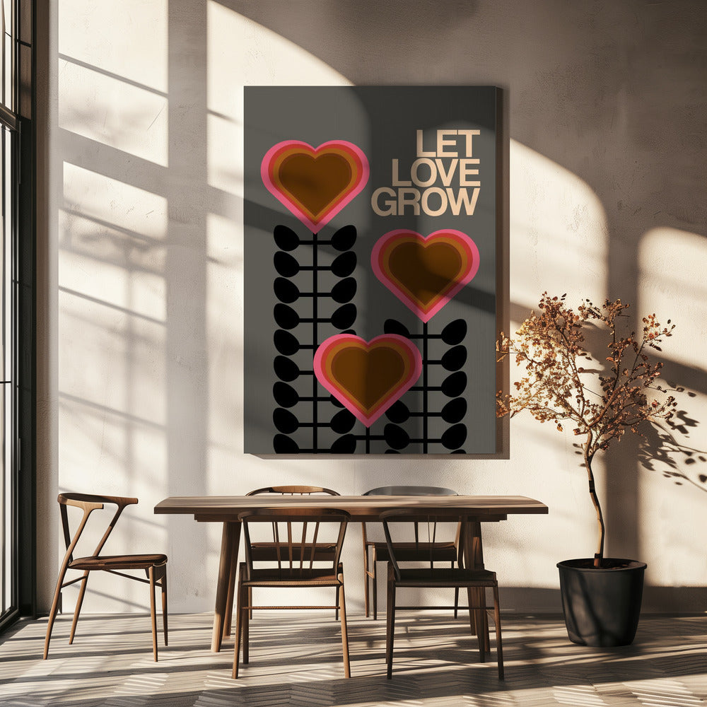 Lass die Liebe grau werden | Leinwand-Bilder