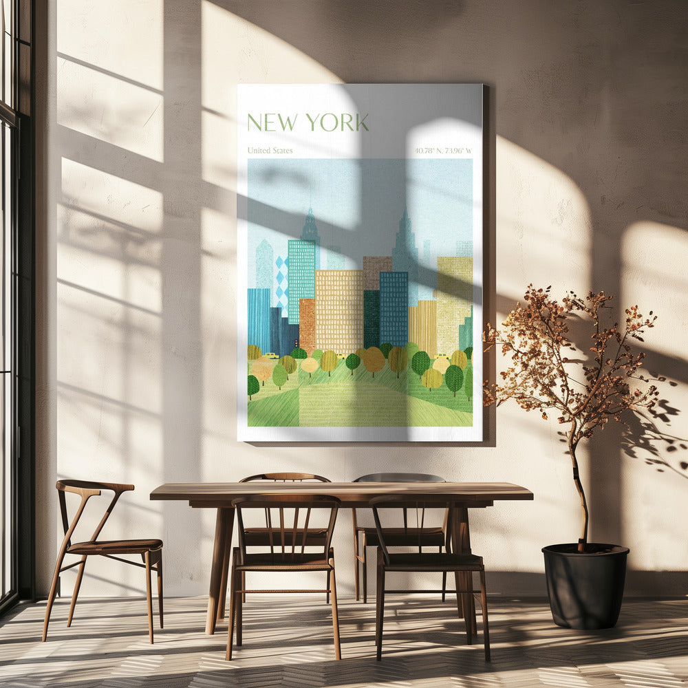New York, Central Park | Canvas