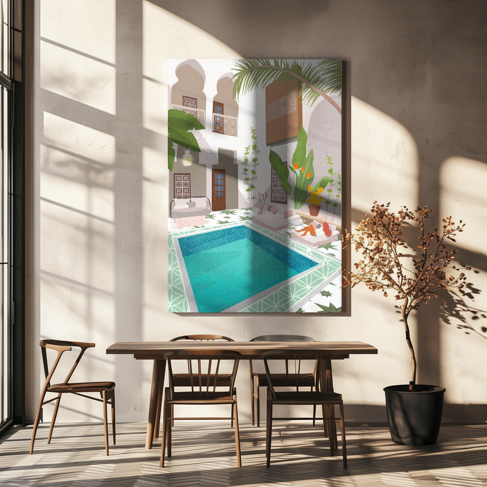 Riad | Lerretsbilder