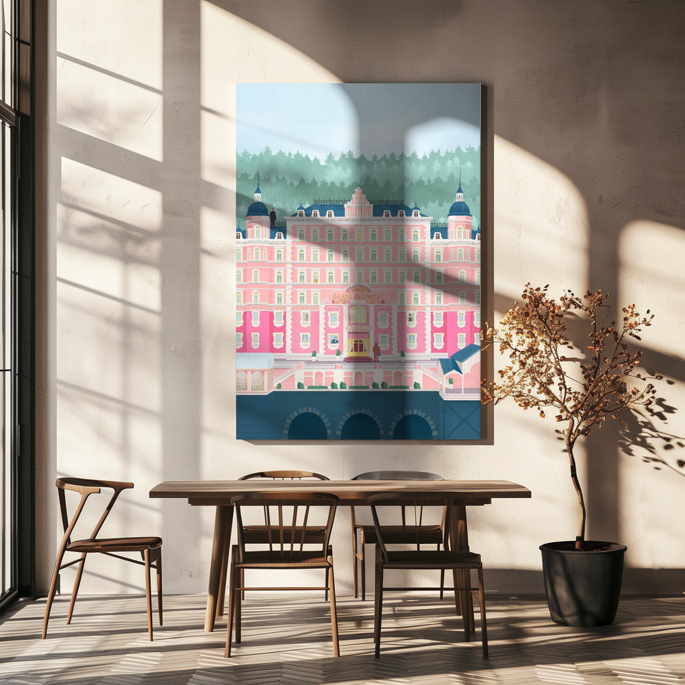 Grand Budapest Hotel | Wydruki na łótnie