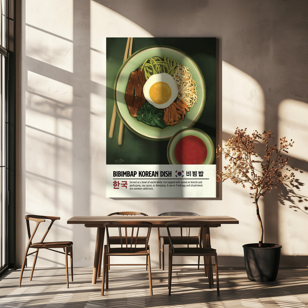 Bibimbap | Leinwand-Bilder