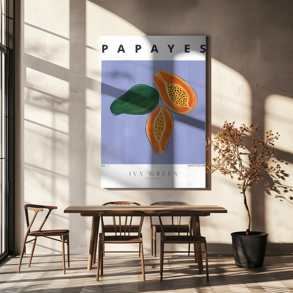 Papayaer | Lerretsbilder