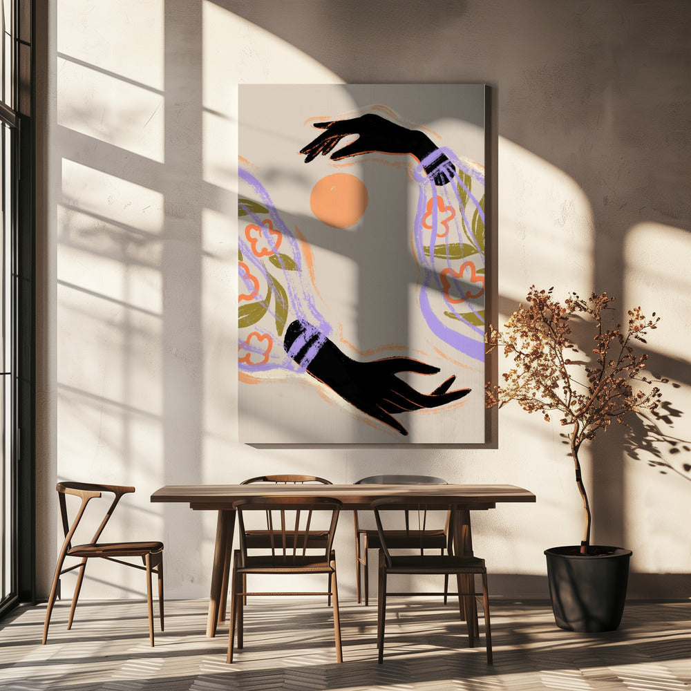 Omfamna solen | Canvas