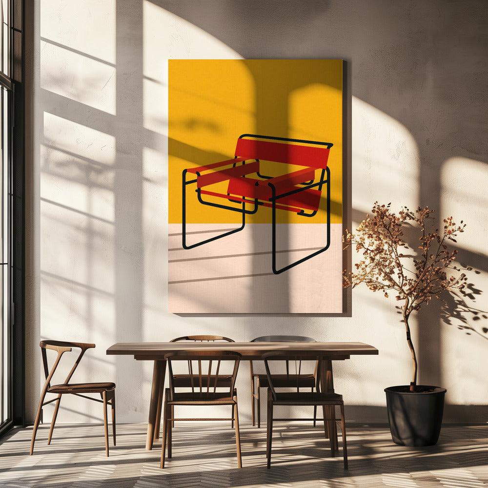 Wassily-stol Marcel Breuer | Lærredsbilleder