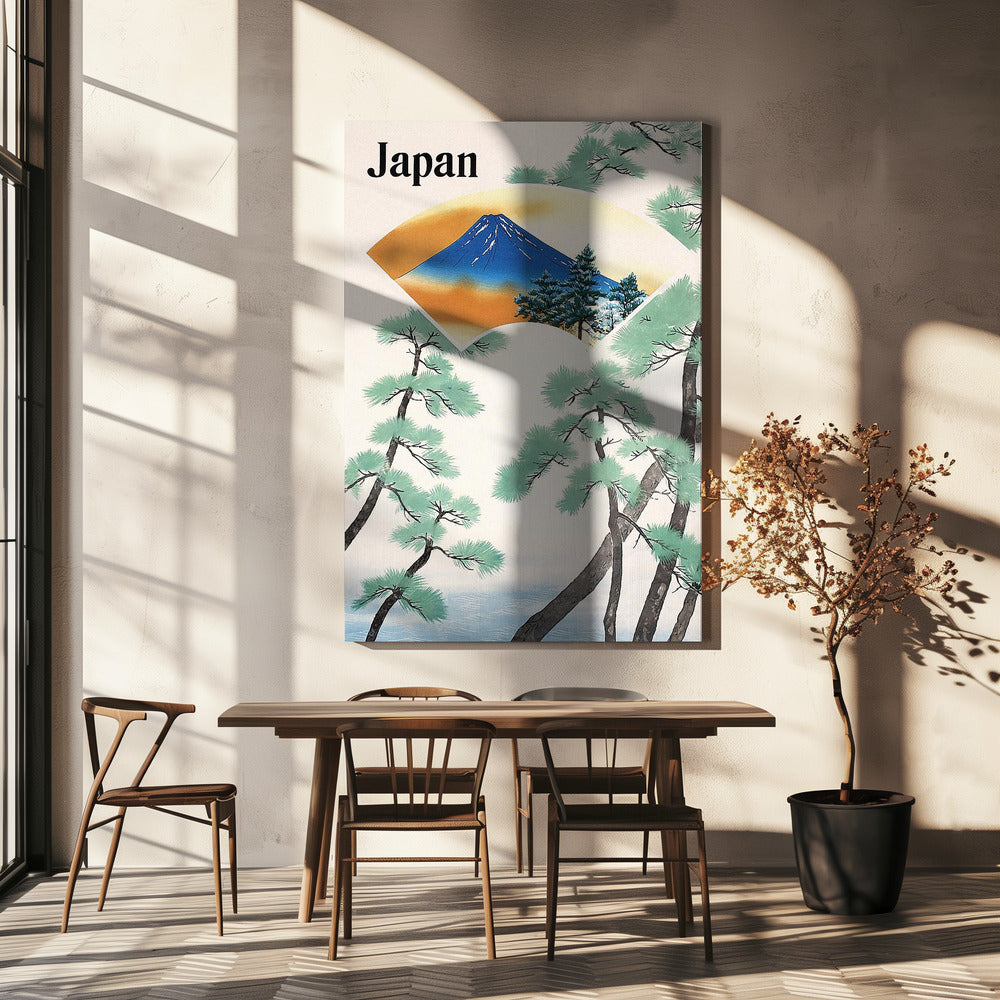 Japanse overheidsspoorwegen uit de jaren dertig Posters - Kunstdrukken | Canvasprints